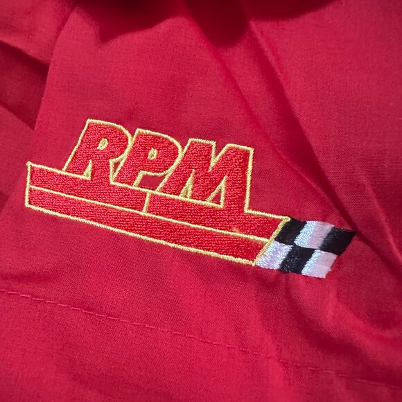 Shell Helix Ferrari RPM Men's Red Button Front SS Shirt 3XL XXXL - Picture 4 of 7